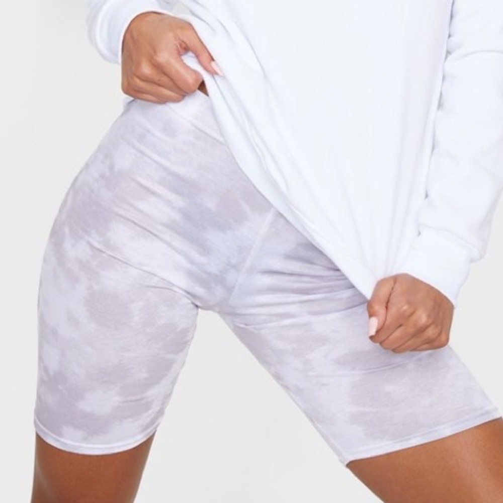 Tie-Dye Biker Shorts